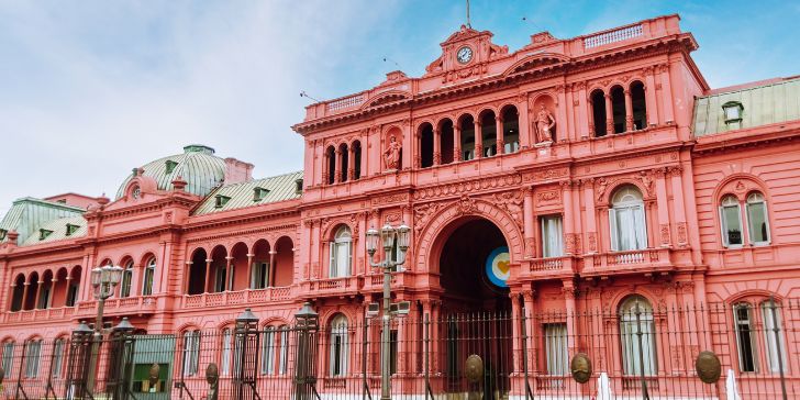Presidential Palace, Pink House - Buenos Aires - Argentina - Clima em Buenos Aires