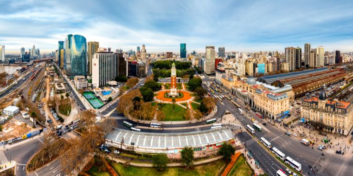 Panoramic View of Buenos Aires - Argentina