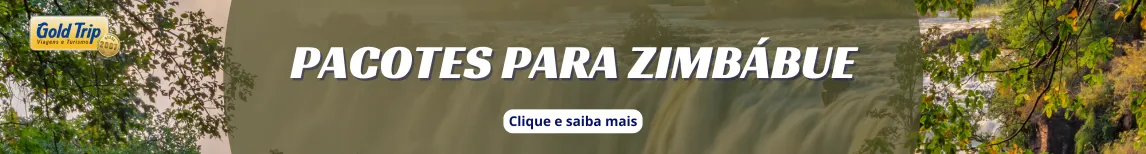 Banner pacotes para o Zimbábue da Gold Trip