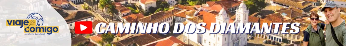 Link para o vídeo Caminho dos Diamantes no canal Viaje Comigo