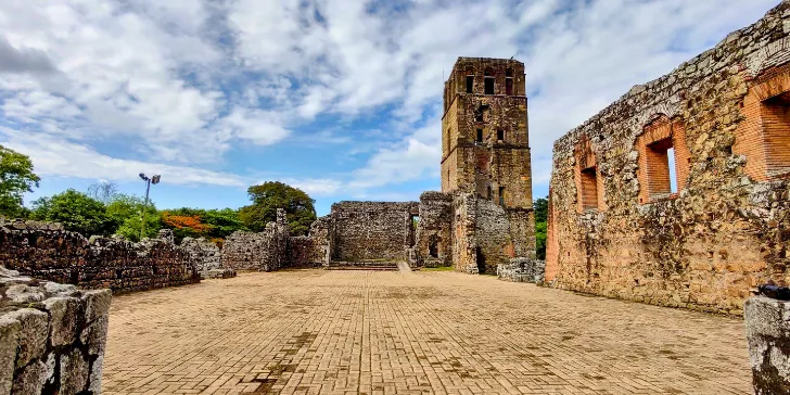 Ruínas da cidade antiga - Panamá La Vieja