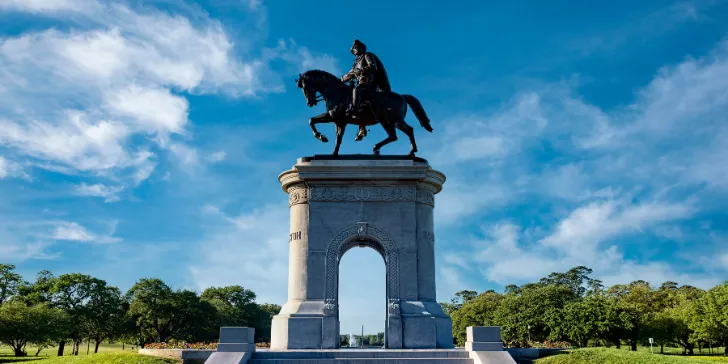 Estátua do General Sam Houston no Texas
