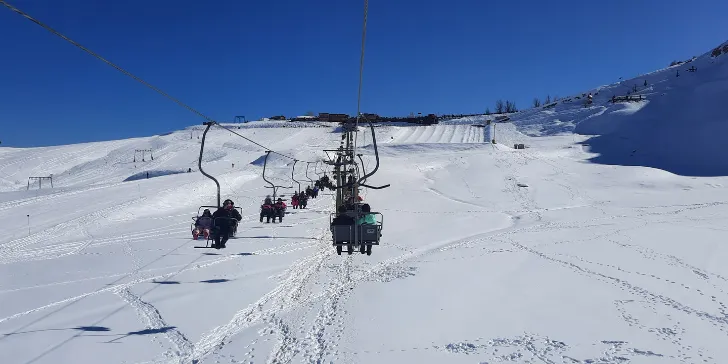 Estação de Esqui em Farellones no Chile