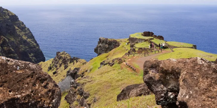 Orongo Village na Ilha de Páscoa - Chile
