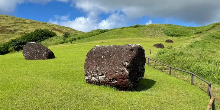 Puna Pau ou Punakao na Ilha de Páscoa - Chile
