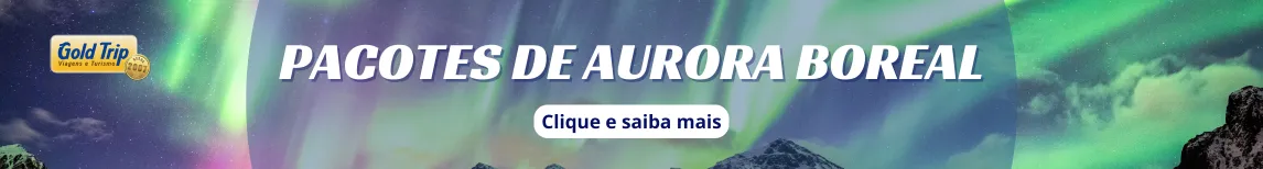 Pacotes para ver a Aurora Boreal com a Gold Trip