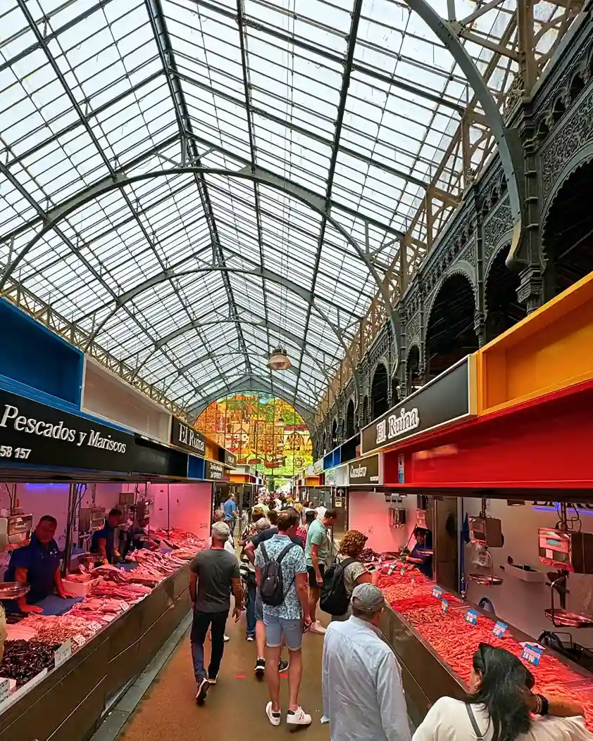 Mercado de Atarazana em Málaga na Espanha