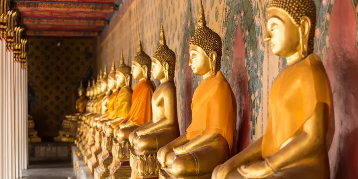 Wat Pho (Templo do Buda Deitado) em Bangkok