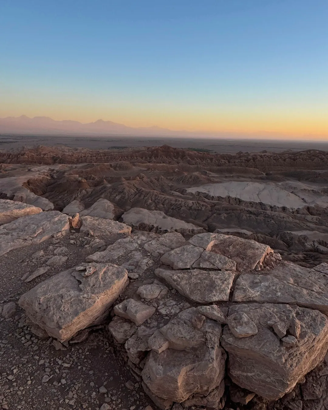 Vale da Lua em San Pedro de Atacama - Chile