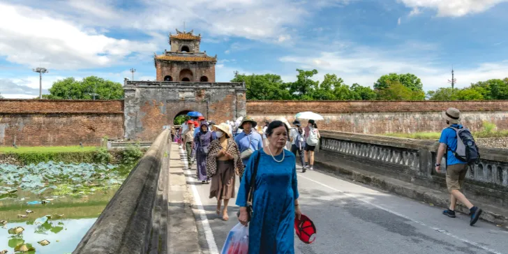 CIdade Imperial em Hue no Vietnã