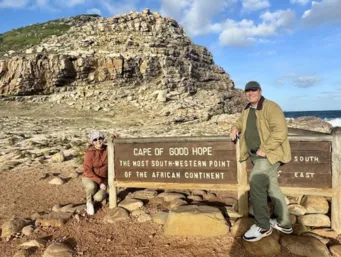 Península do Cabo em Cape Town na África do Sul