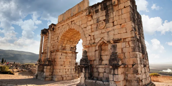 Volubilis em Meknes - Marrocos