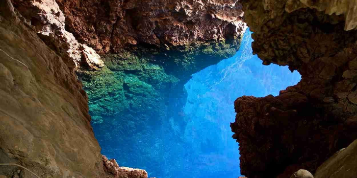 Melhores safáris Zimbábue- Cavernas de Chinhoyi