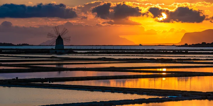 Marsala em Sicília na Itália