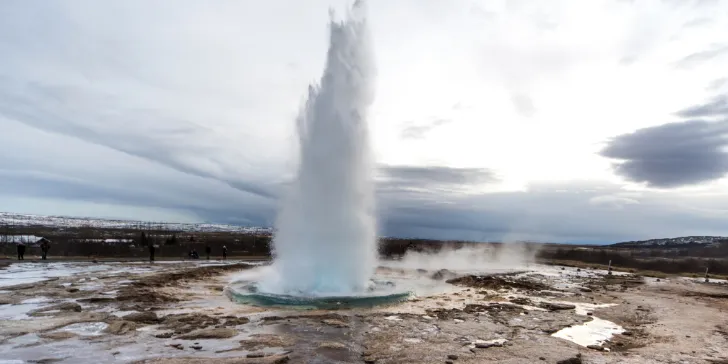 Strokkur Geyser na Islândia
