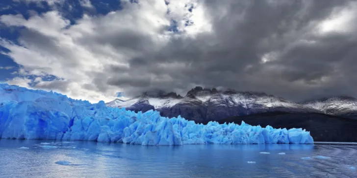 Glaciar na Patagônia Chilena - Chile