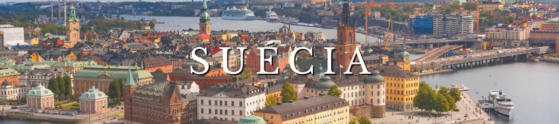 Banner Pacotes para Suécia